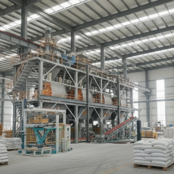 Platform Type Dry Powder Mortarproduction Line